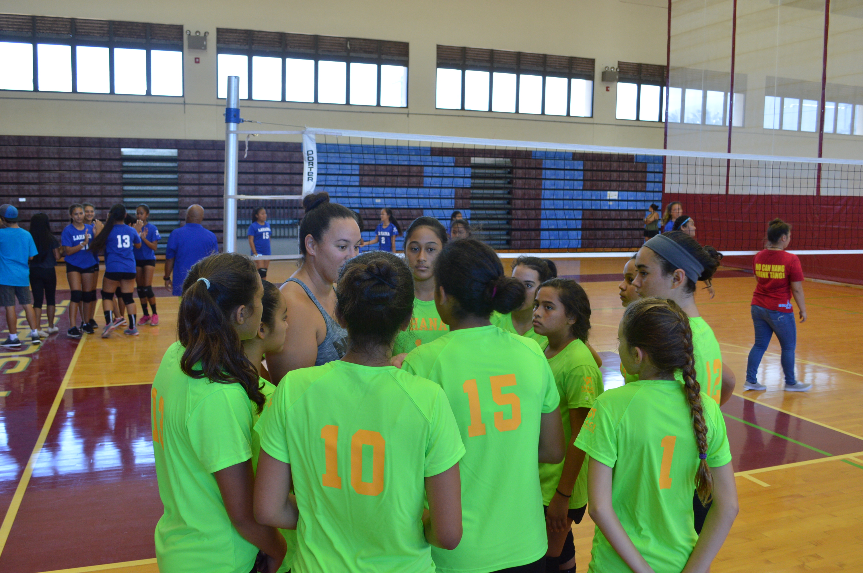 Phase 2 of the State of Hawaii's Resources for Enrichment, Athletics, Culture and Health(R.E.A.C.H.) Maui Middle School Athletics Pilot Initiative kicked-off Saturday with boys and girls volleyball at the Baldwin High School gym.