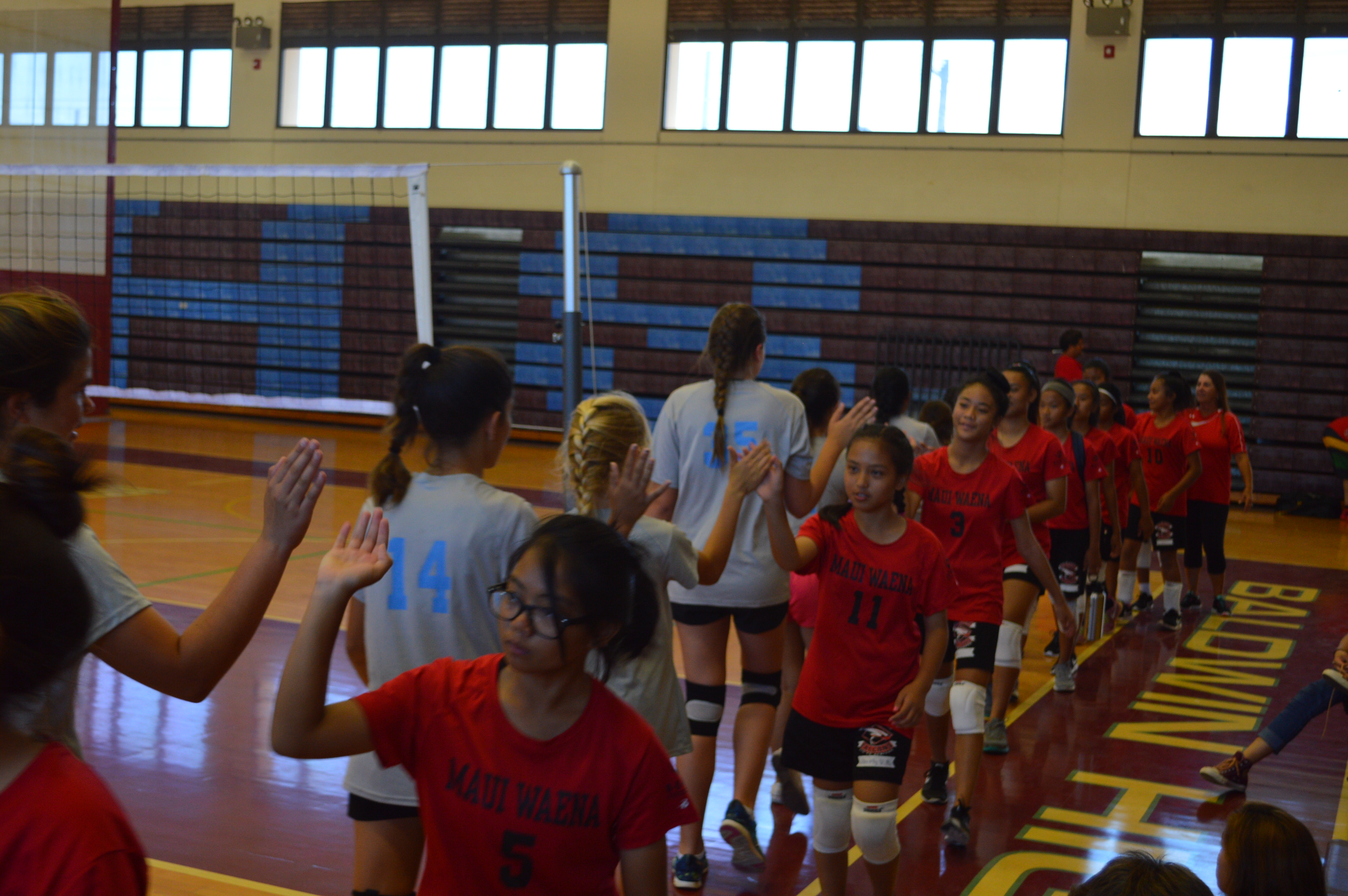 Phase 2 of the State of Hawaii's Resources for Enrichment, Athletics, Culture and Health(R.E.A.C.H.) Maui Middle School Athletics Pilot Initiative kicked-off Saturday with boys and girls volleyball at the Baldwin High School gym.