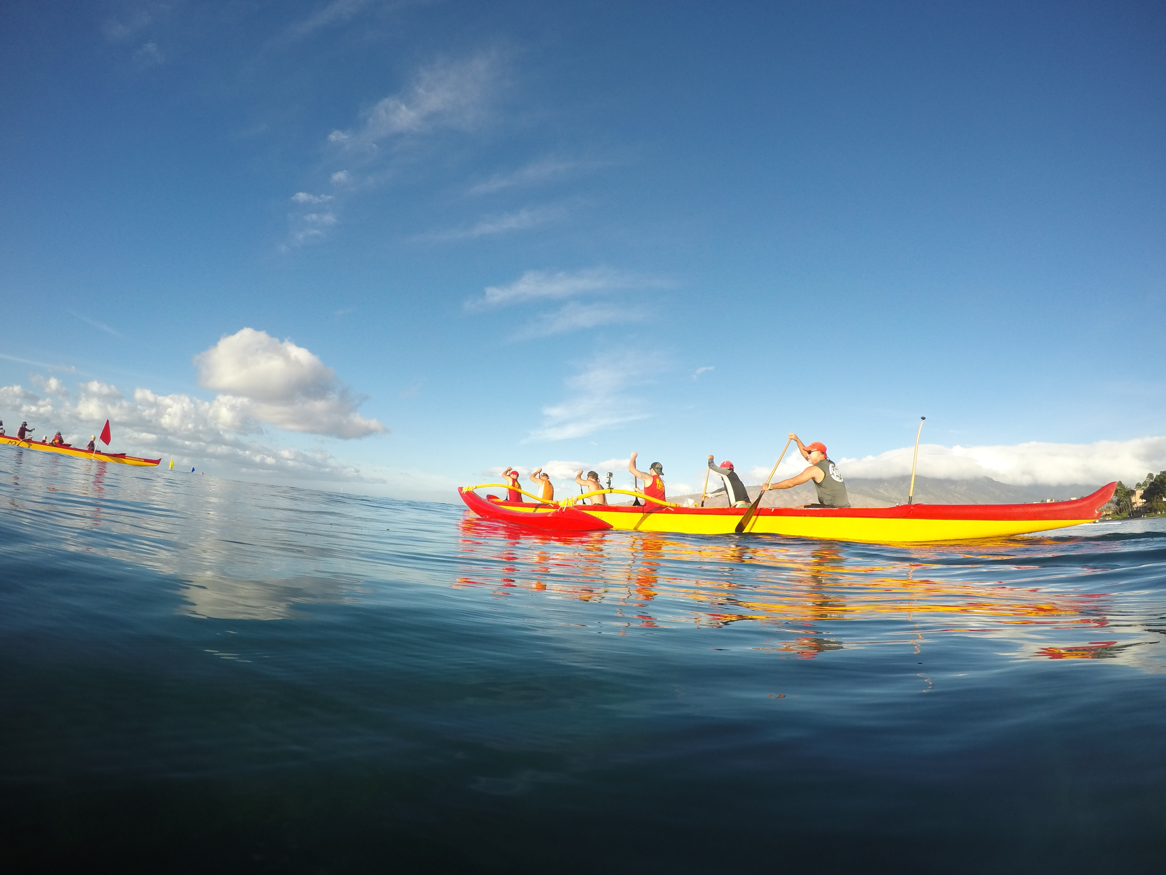 Paddle for Hunger 2016. PC: Hawaiian Paddle Sports.