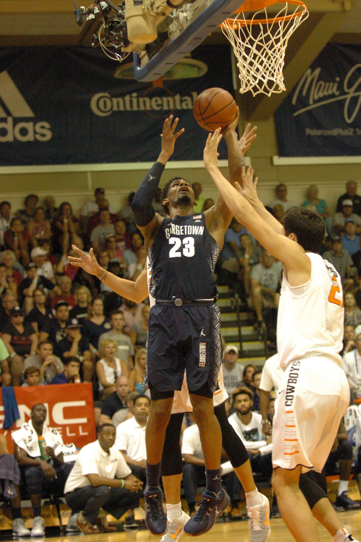 GU #23 Pryor. GU vs OSU. PC: Joel B. Tamayo