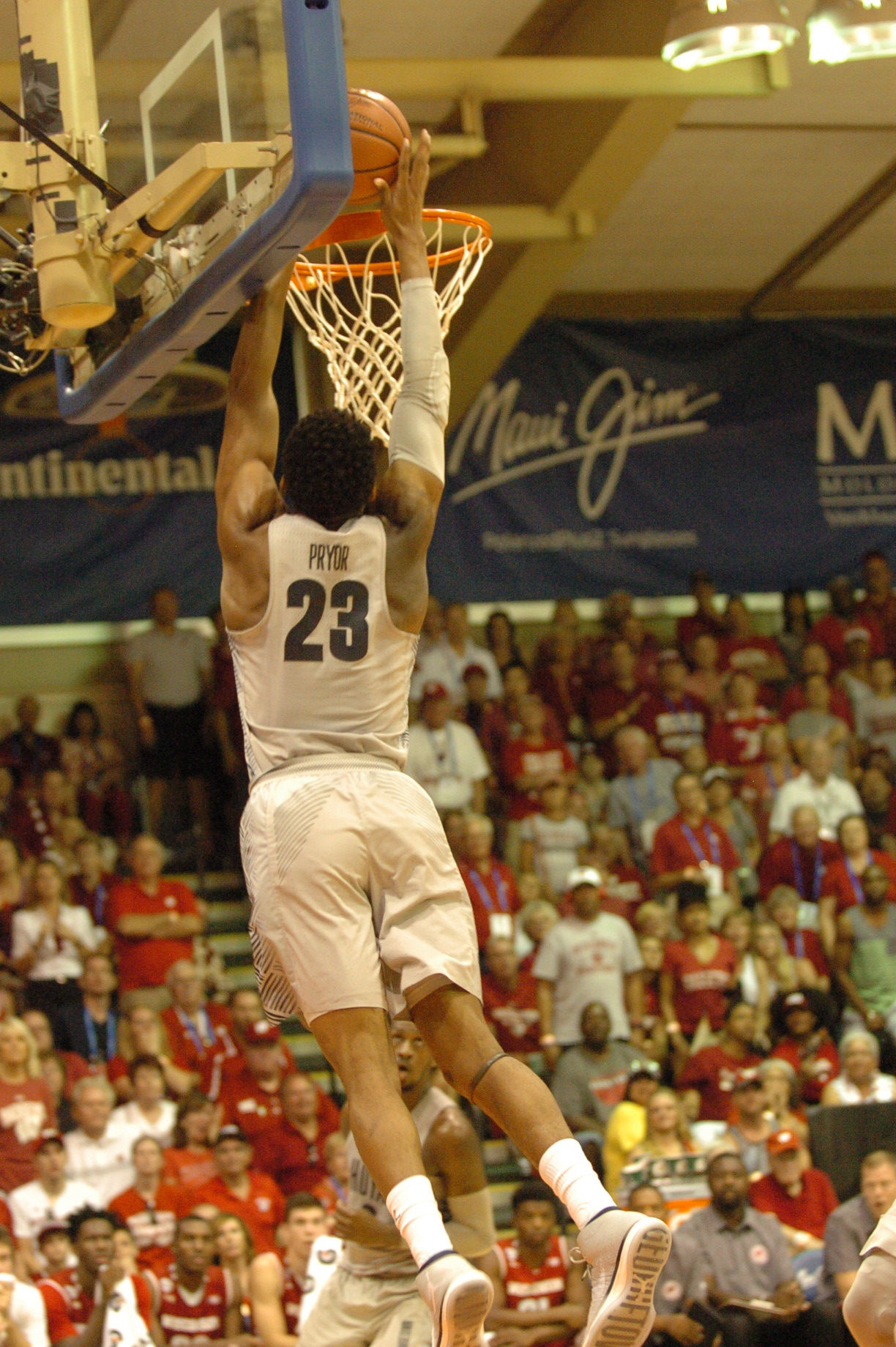 GU #23 Rodney Pryor. PC: Joel B. Tamayo.