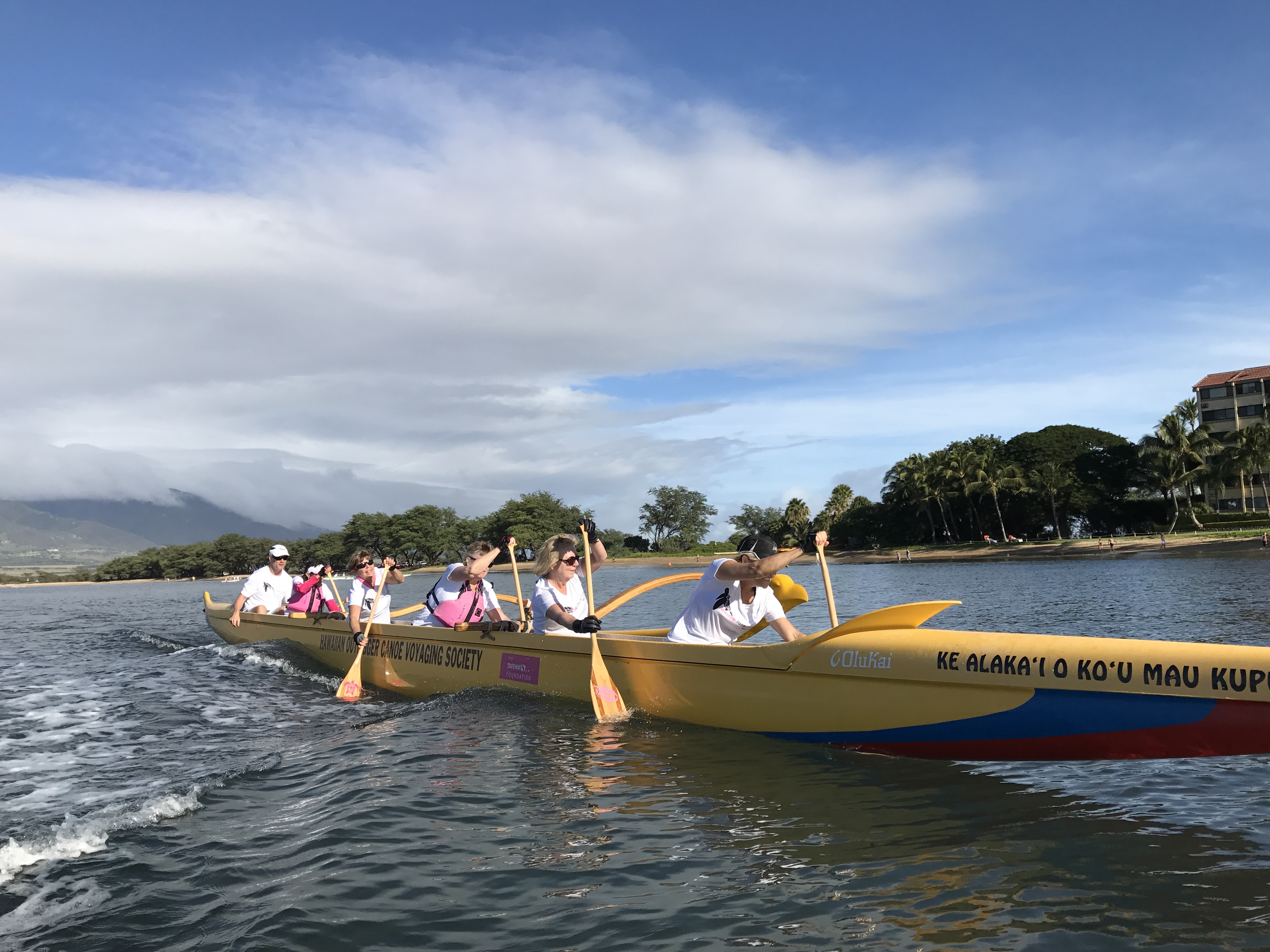 Paddle for Hunger 2016. PC: Hawaiian Paddle Sports