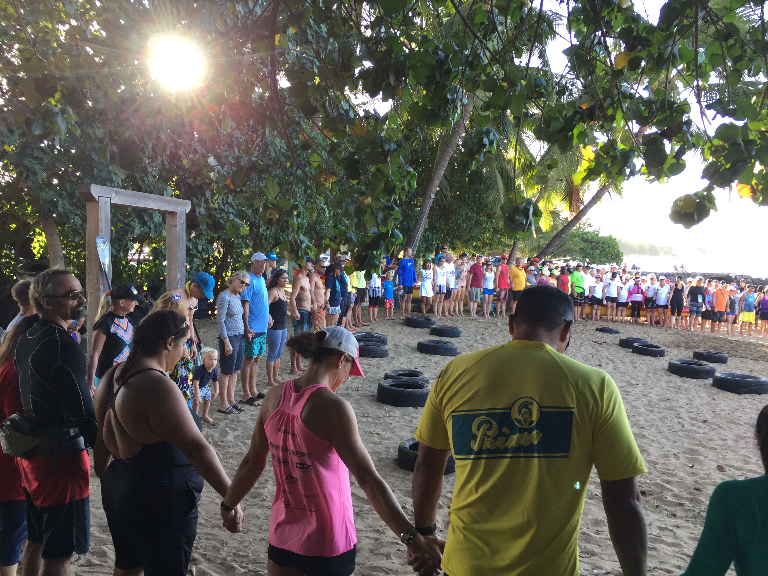 Paddle for Hunger 2016. PC: Hawaiian Paddle Sports
