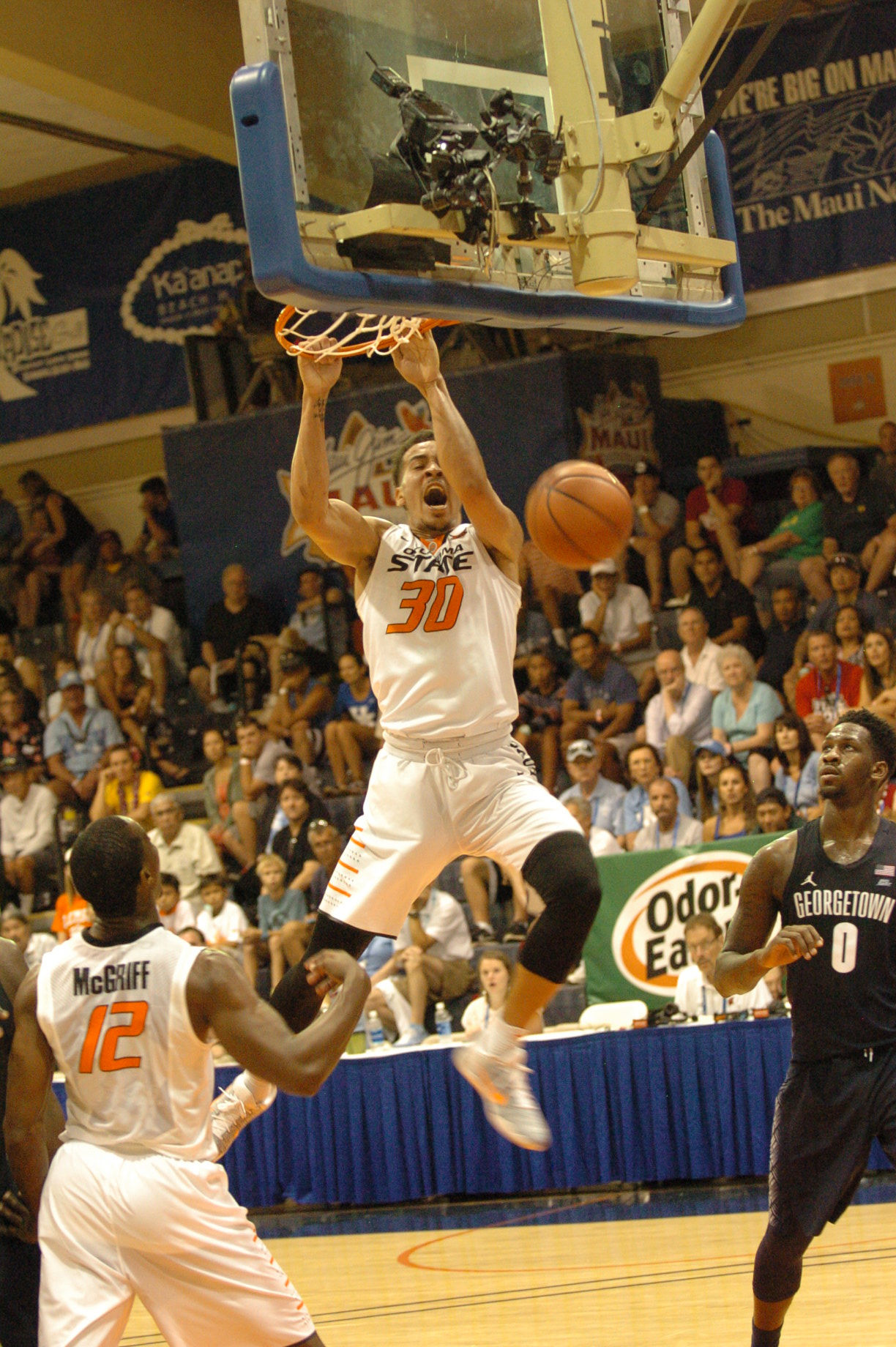 OSU #30 Jeffrey Carroll. GU vs OSU. PC: Joel B. Tamayo