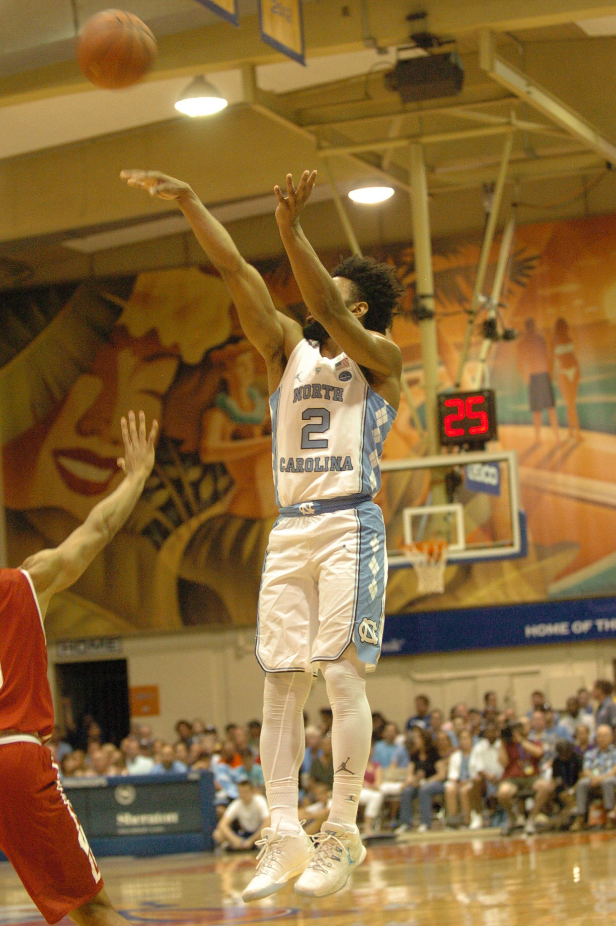 UNC #2 Joel Berry II. Championship game between UW vs UNC at the 2016 Maui Jim Maui Invitational. PC: Joel B. Tamayo.