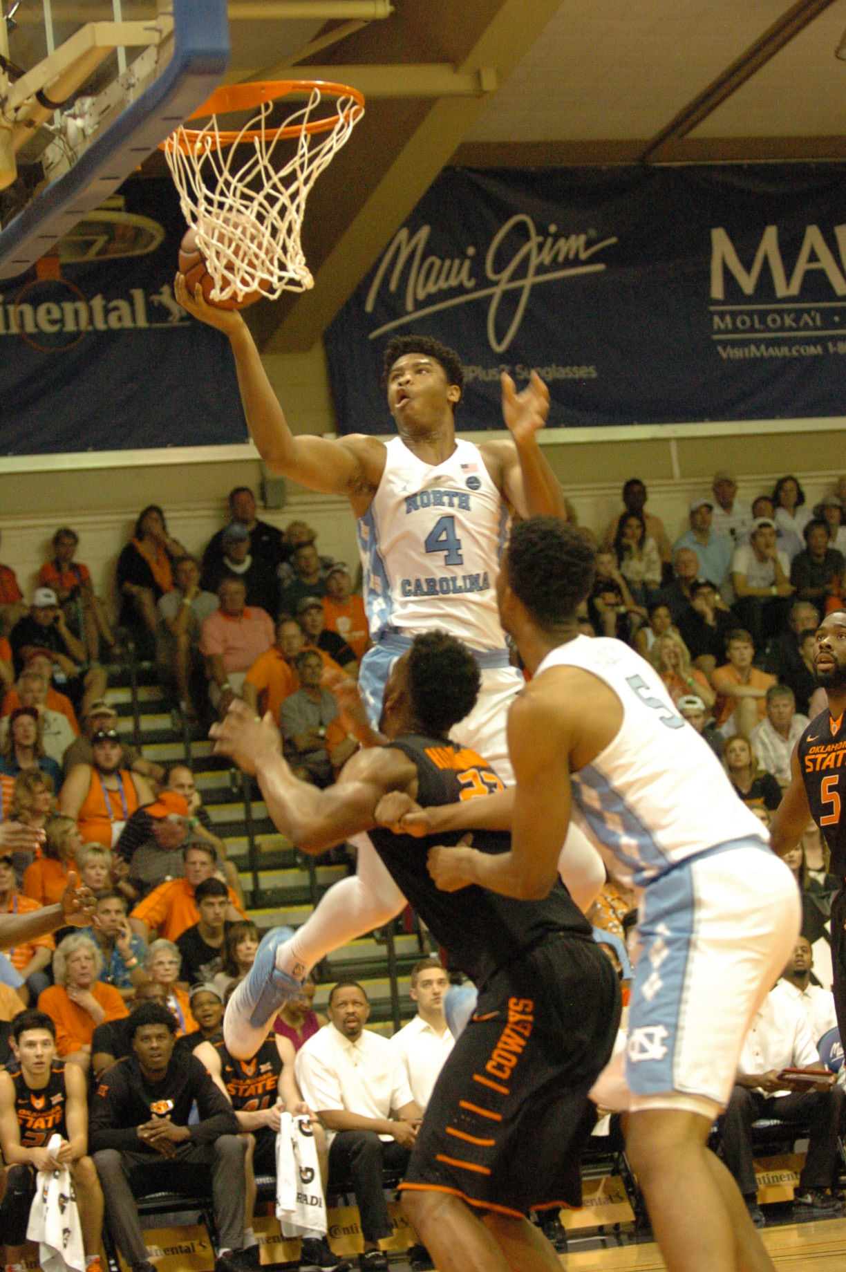UNC #4 Hicks. PC: Joel B. Tamayo.