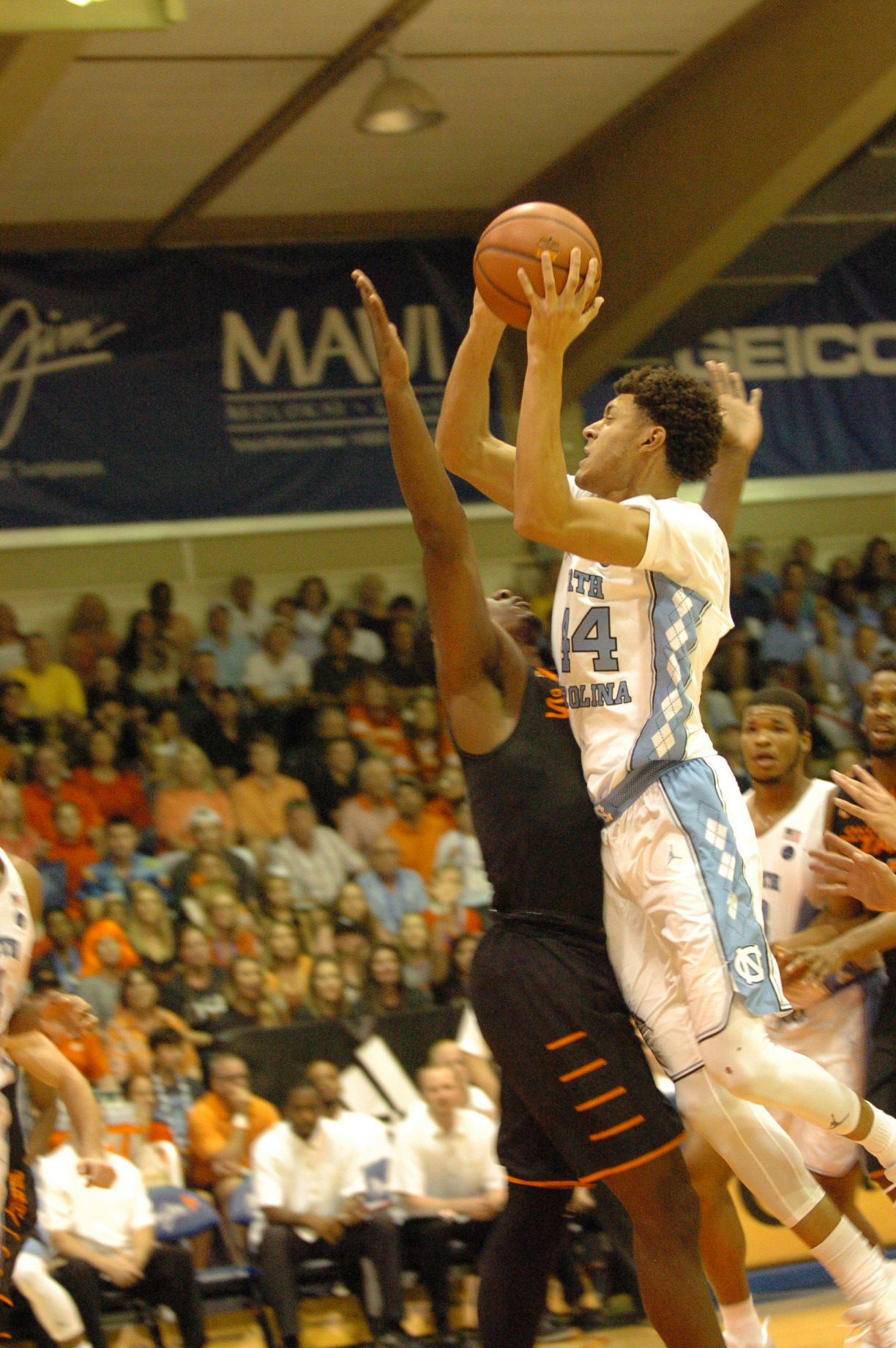 UNC #44 Jackson. PC: Joel B. Tamayo.