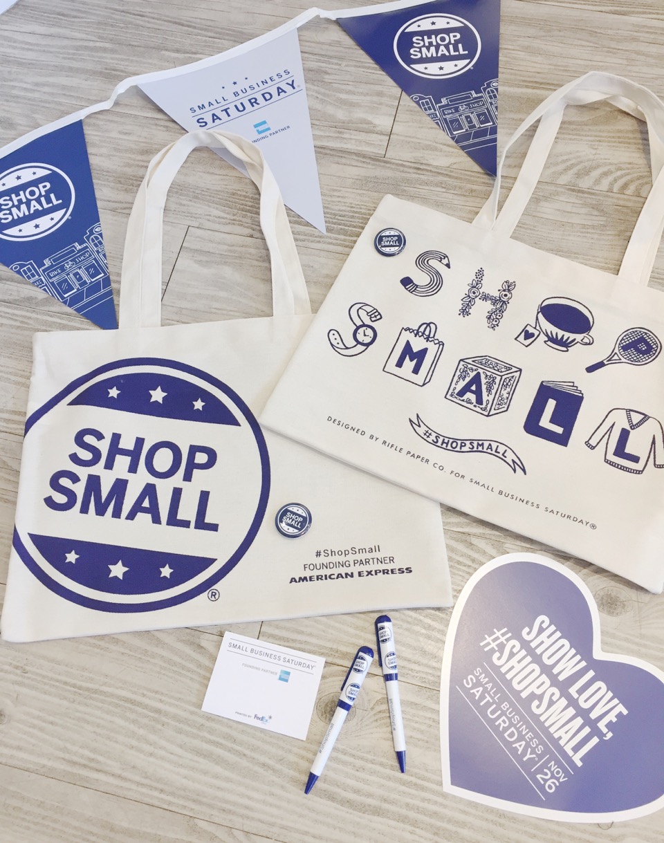 Shop Small Saturday happens Nov. 26, 2016.