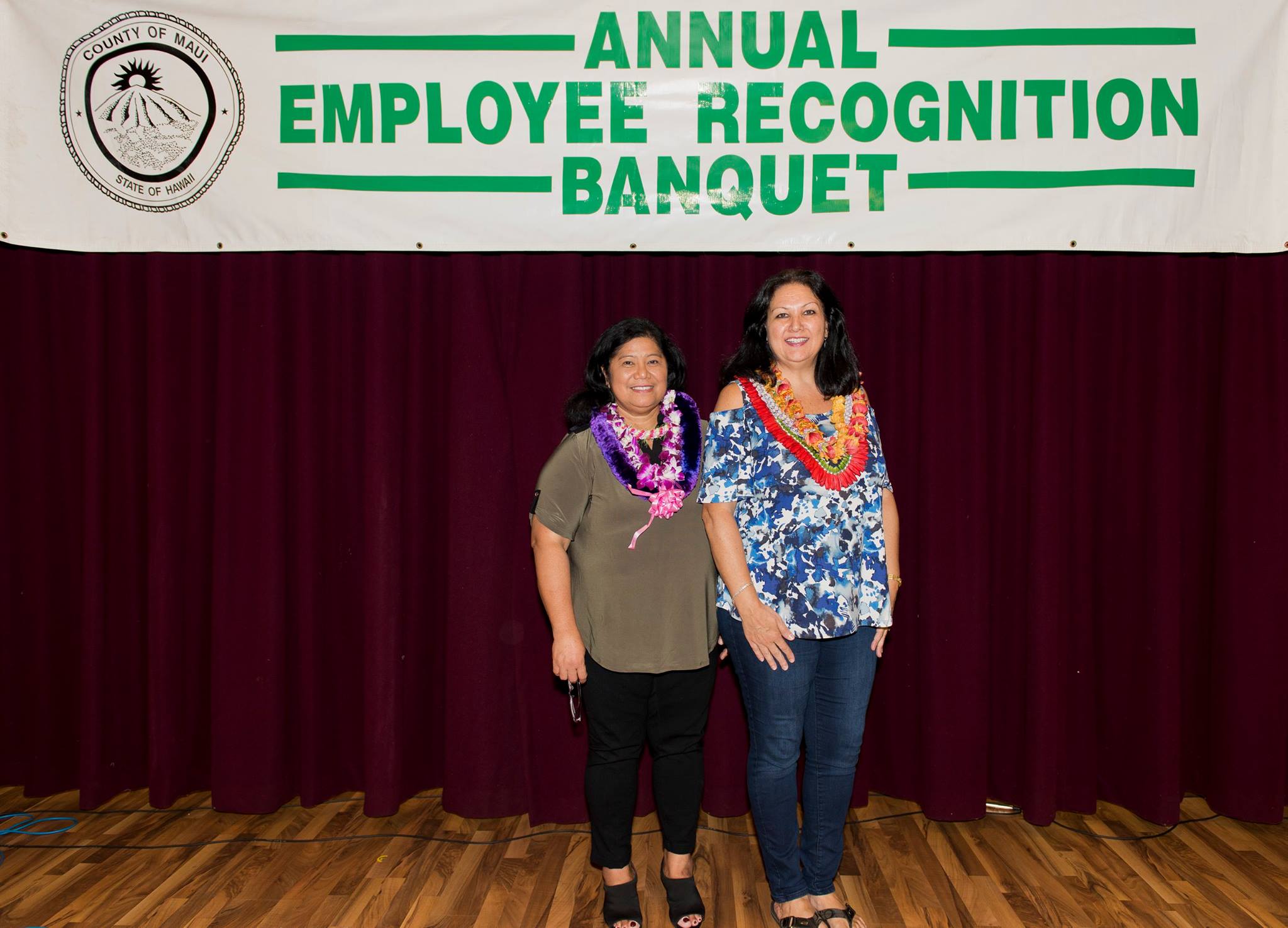 County of Maui Employee of the Year Laureen Perreira.