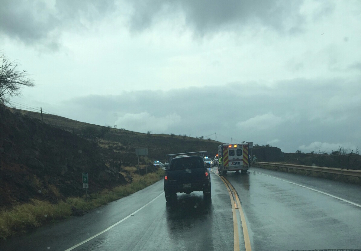 Honoapiʻilani Accident 12.8.16. PC: C Bergson.