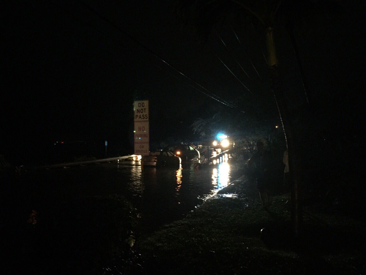 Kīhei flooding, 12.11.16. Photo courtesy: Tina S.