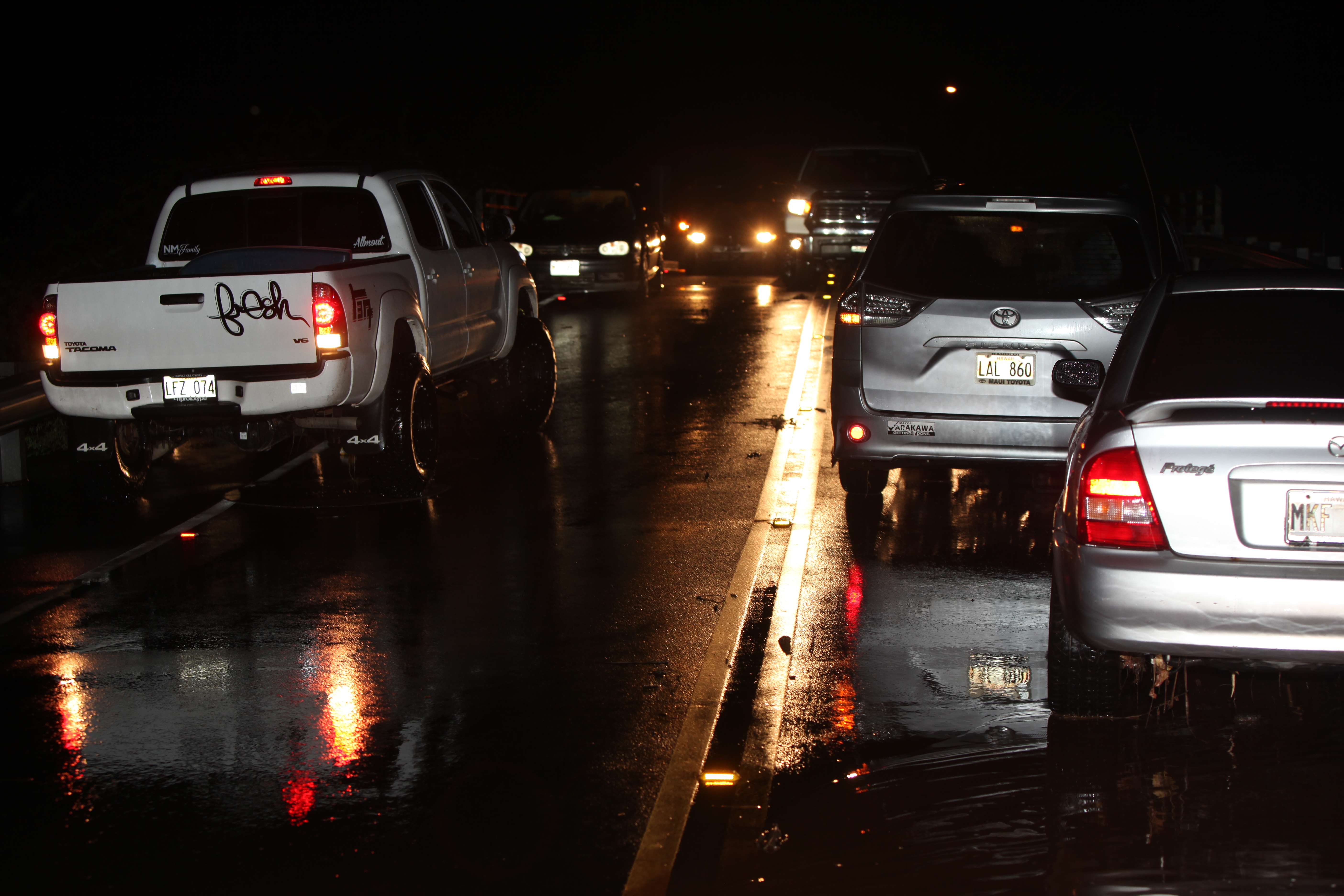 Kīhei flooding, 12.11.16. Photos By Kevin J. Olson.