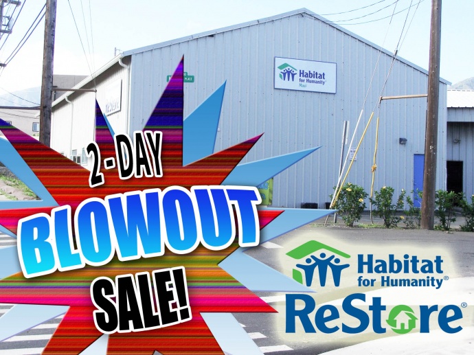 Habitat Maui ReStore Celebrates 10th Anniversary With Blowout Sale