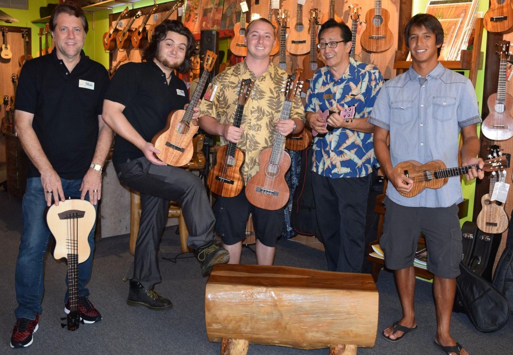 Ukulele Mix Plate in Nov. at The Shops at Wailea Maui Now