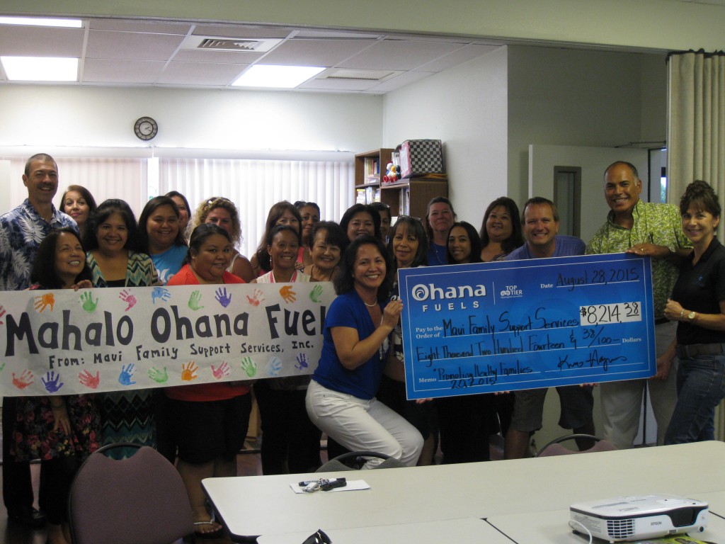 ‘Fuel Up, Do Good’ Benefits Maui Family Support Services Maui Now
