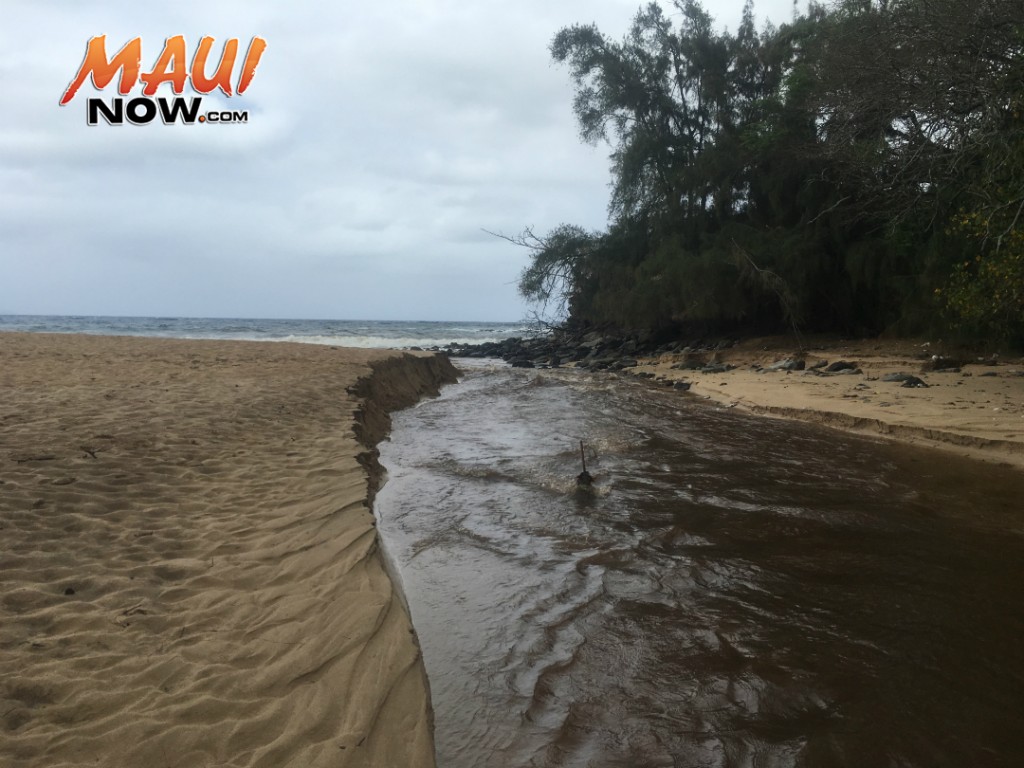 Brown Water Advisory Honokahua, Maui Maui Now