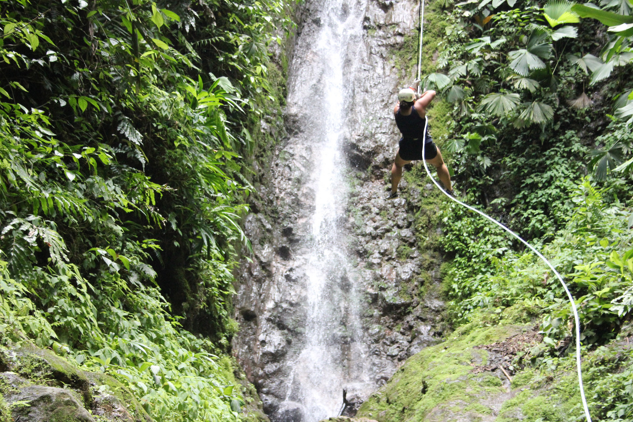 Rappel Down Waterfalls Rappel Down Waterfalls