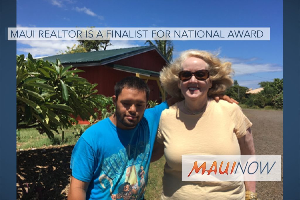 Maui Realtor is a Finalist for National Award Maui Now