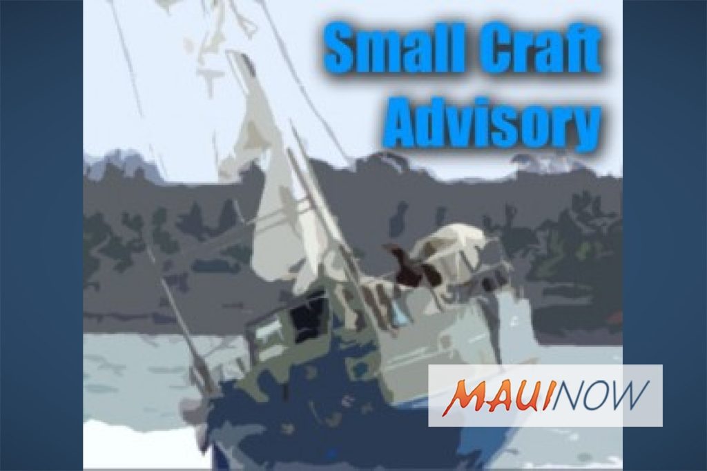 Small Craft Advisory in Effect for Maʻalaea Bay Maui Now