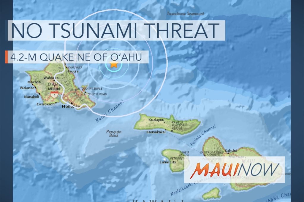 Tsunami threat in maui