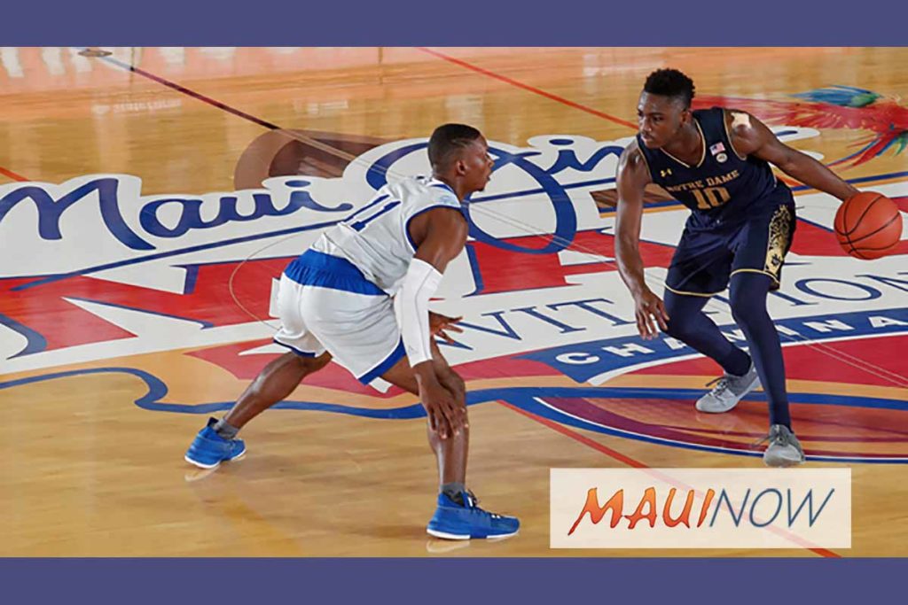 2017 Maui Jim Maui Invitational Day 1 Recap Maui Now