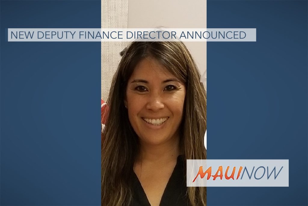 New Deputy Finance Director Announced Maui Now