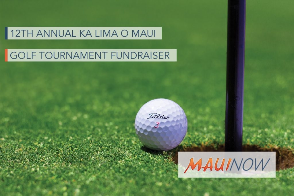 12th Annual Ka Lima O Maui Golf Tournament Fundraiser Maui Now