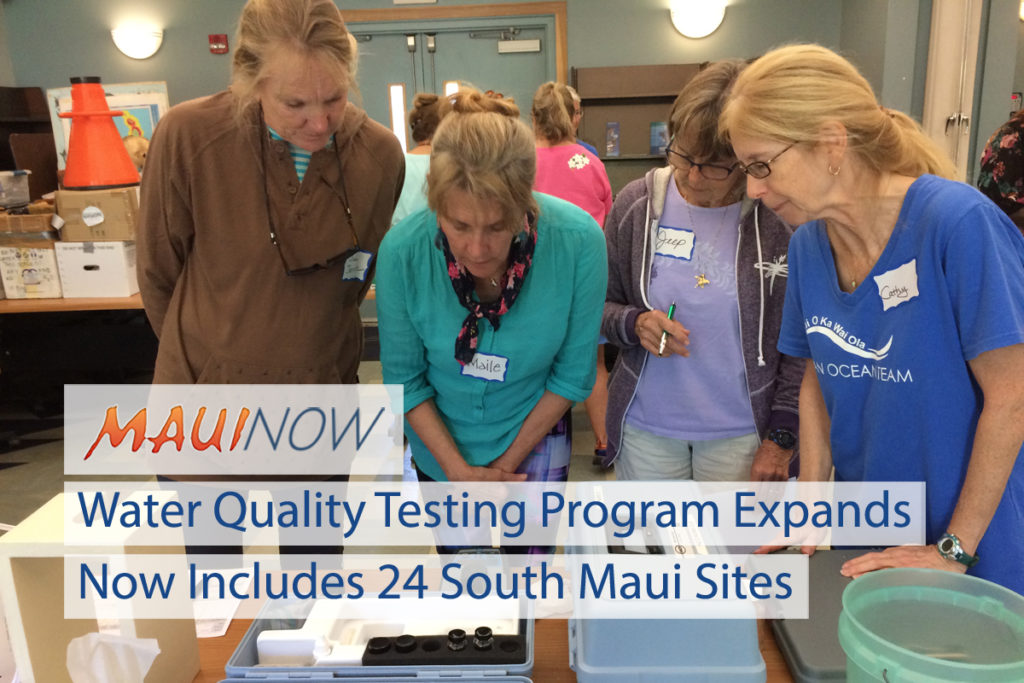 Maui Water Quality Program Expands to Include 48 Test Sites Maui Now