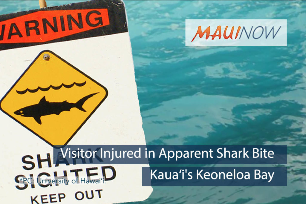 Visitor Injured in Apparent Shark Bite at Kaua‘i’s Keoneloa Bay Maui Now