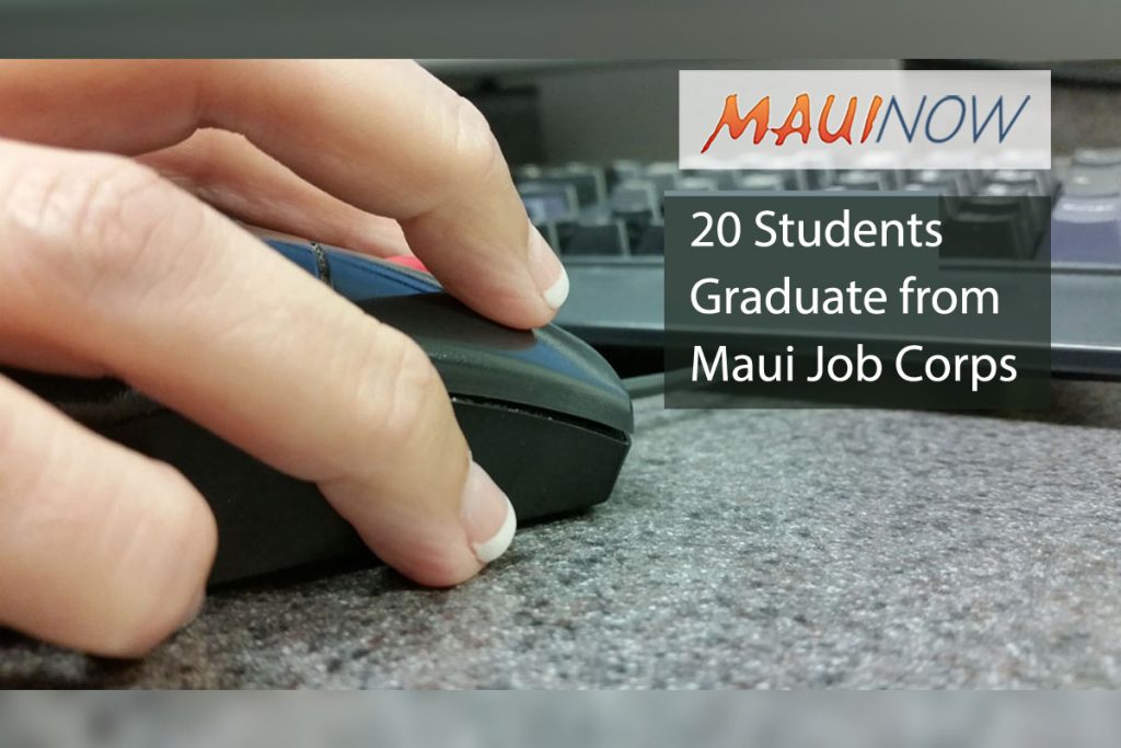 20 Students Graduate from Maui Job Corps Maui Now