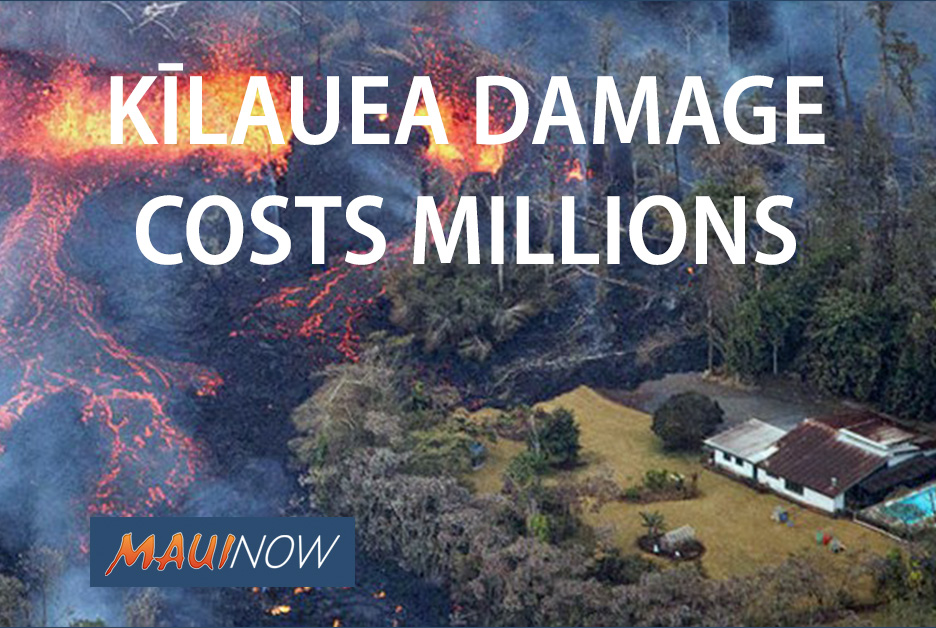 SURVEY Kīlauea Eruption Caused Nearly 28 M in Damage Maui Now