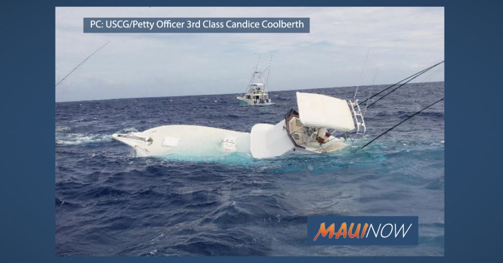 Nine Rescued from Sinking Charter Fishing Boat off ʻEwa Beach, Oʻahu