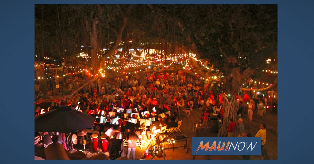 21st Lahaina Banyan Tree Lighting Ceremony Maui Now