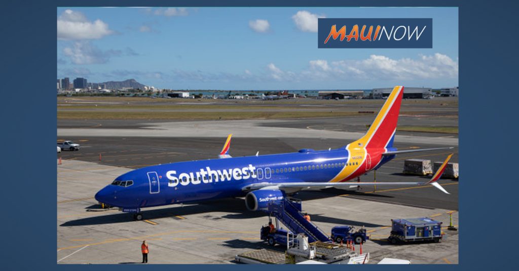 Southwest to Increase Nonstop Extensive Beach to Maui Flight