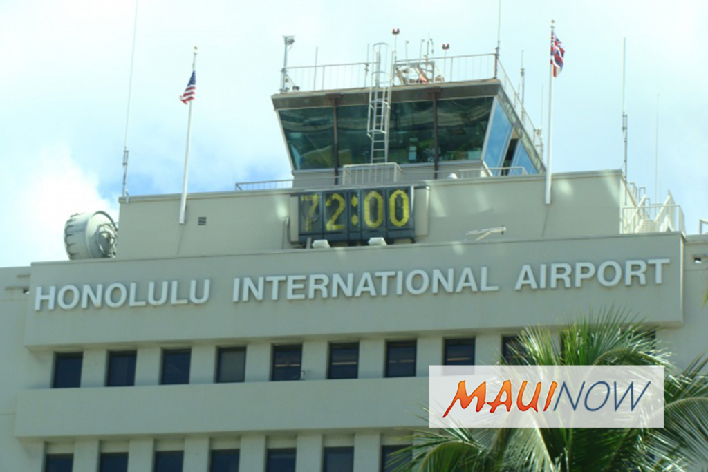 New Rideshare Pick Up Open at Honolulu Airport Maui Now