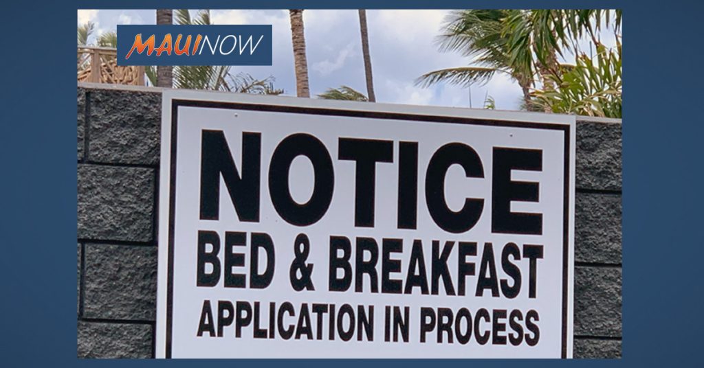 Hearing on Rules Relating to Fines for Unpermitted Transient Vacation