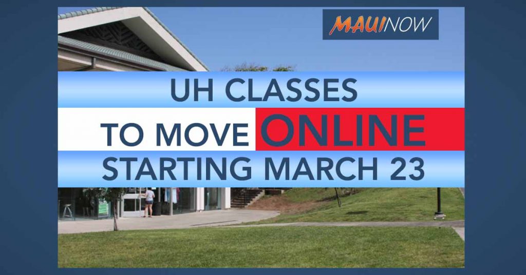 UH to Move Classes Online After Spring Break Amid COVID-19 Concerns