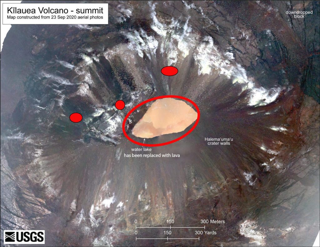 kilauea caldera map