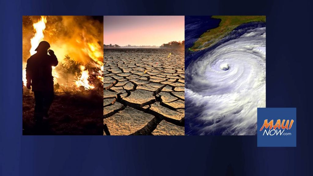 US Sen. Brian Schatz has introduced the Climate Change Financial Risk Act of 2021 that deals with potential future risk from more frequent wildfires, longer periods of drought in some regions and an increase in the number, duration and intensity of tropical storms. Photo Courtesy: NASA Climate Change