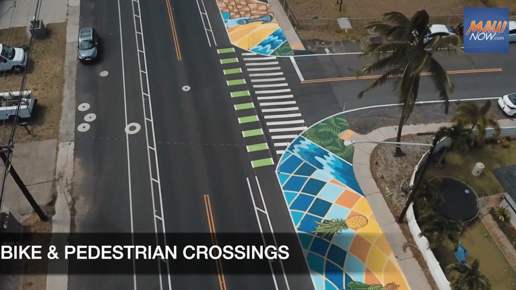 Street Safety Through Public Art Featured in Kahului Quick Build