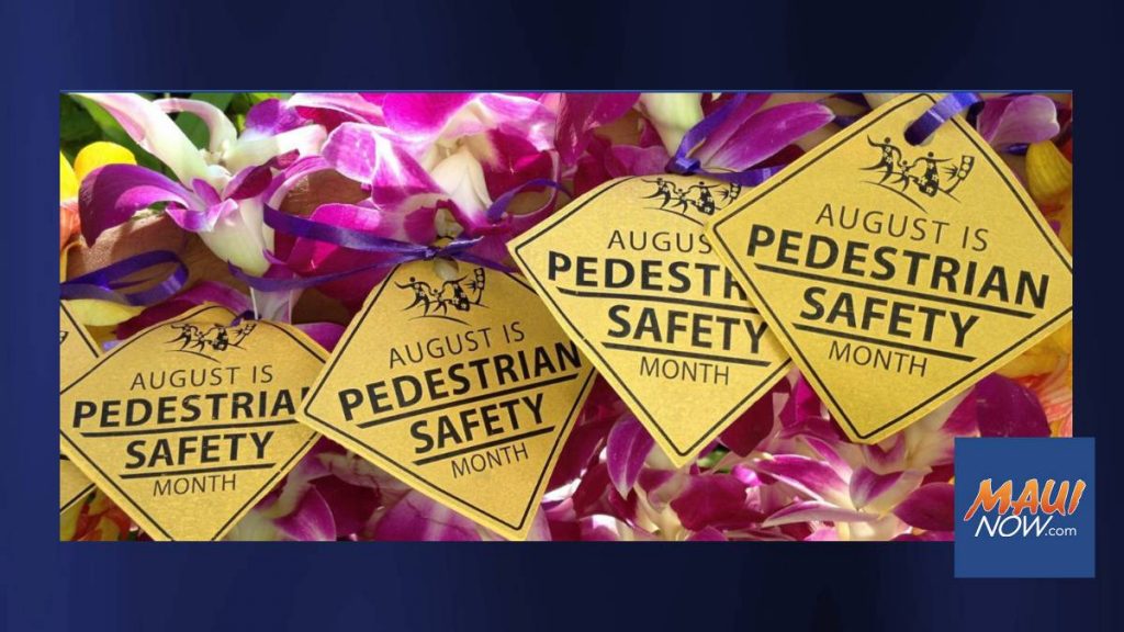 Hawaiʻi DOT & Partners Launch 12th Annual Statewide Pedestrian Safety