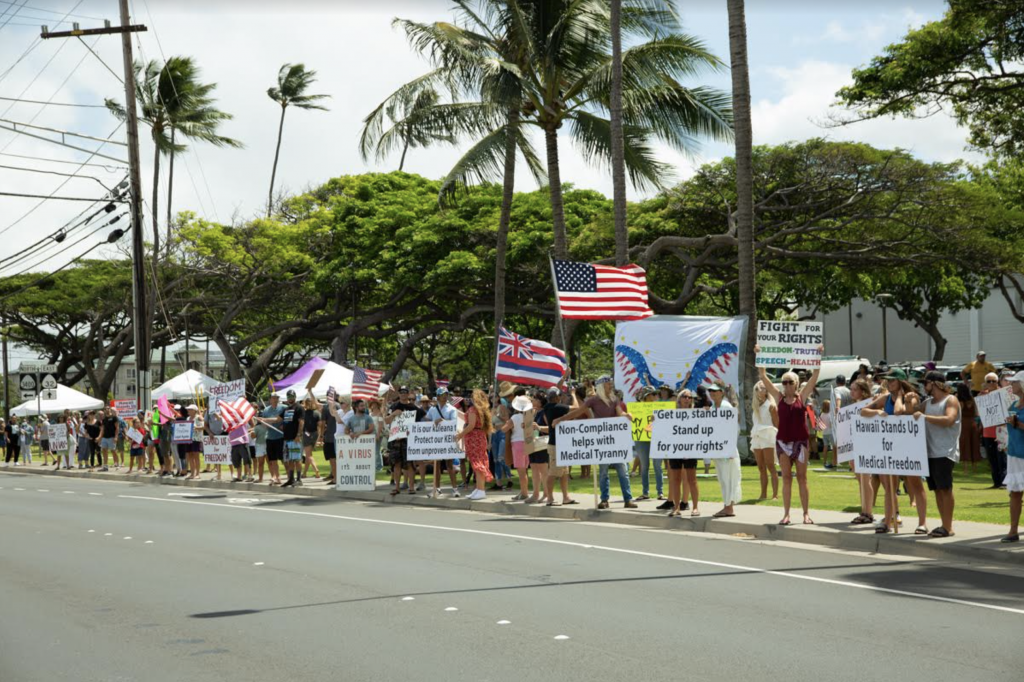 Attendance Swells at “MandateFree Maui” March and Rally Maui Now