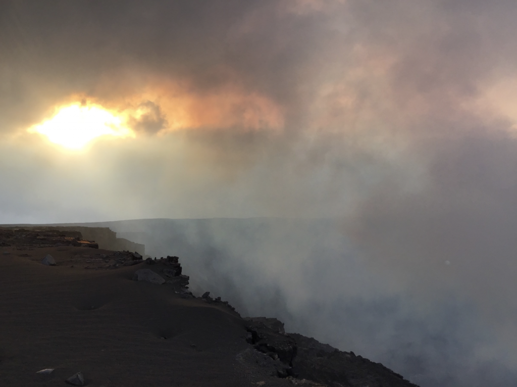 Vog and wind forecasts