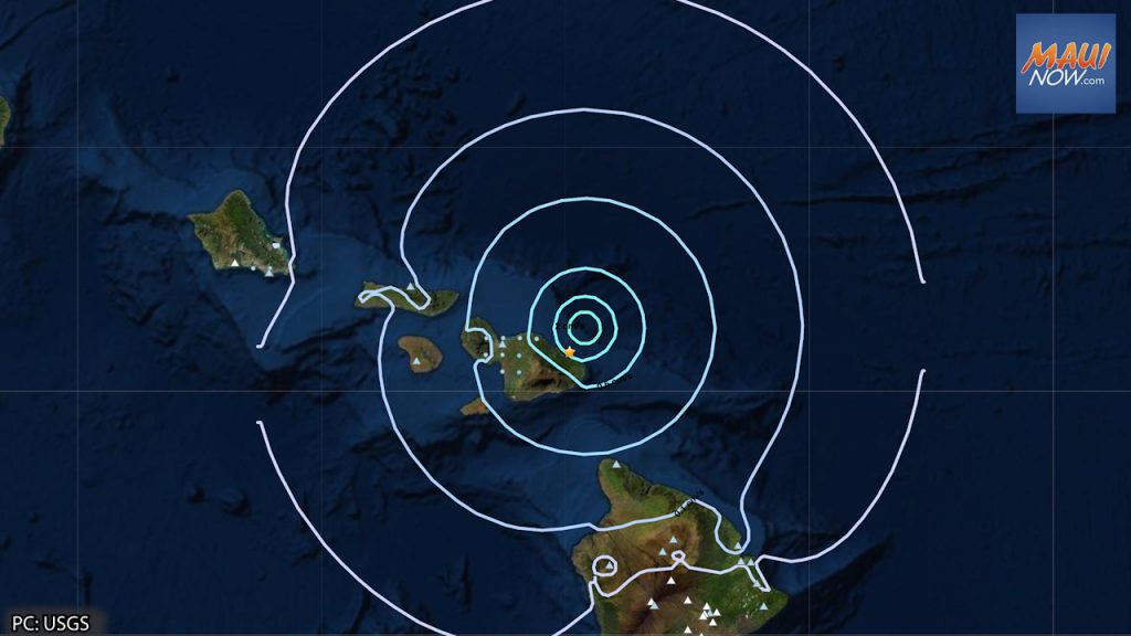 No tsunami expected after 4.7 magnitude Maui earthquake Maui Now