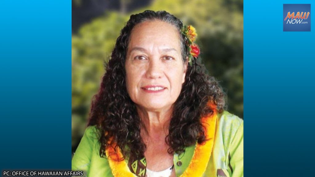 Mililani Trask of Hilo to serve as the new OHA Trustee for Hawai i