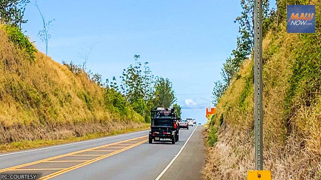 Improvement work to close lane and prompt intermittent traffic holds on Kula Highway A lane closure goes into effect...
