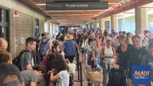 Report projects post-shutdown OGG travel surge with TSA data