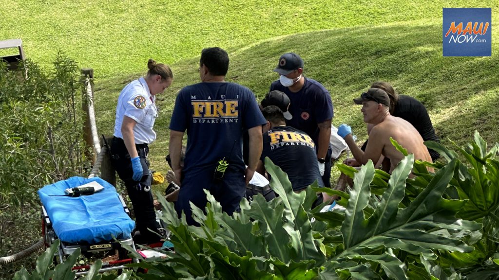 Multiple ocean rescues at Nāpili Bay, Drowning reported at Kapalua Bay