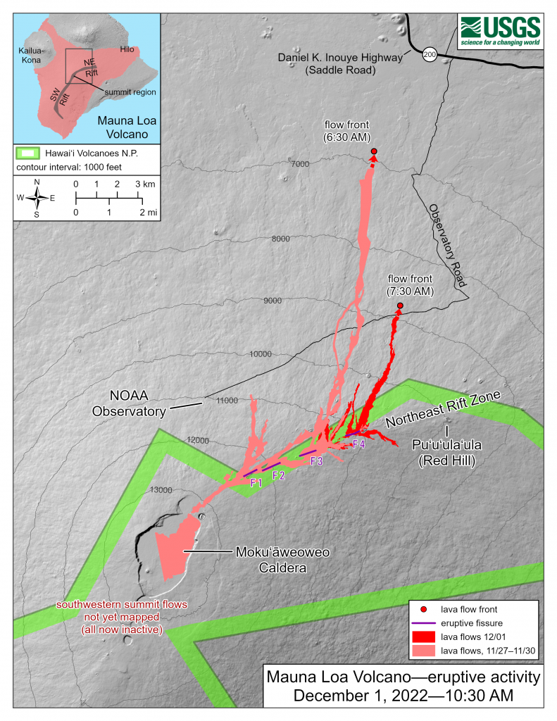 Scientists monitor direction and timing of Mauna Loa flows Maui Now