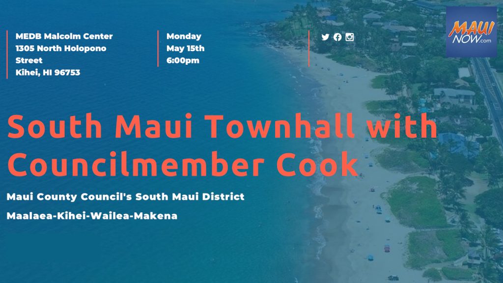 Community Town Hall Set For May 15 In South Maui Maui Now   South Maui Town Hall 2 1024x576 